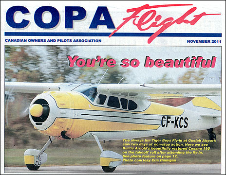 COPA Flight Nov 2011